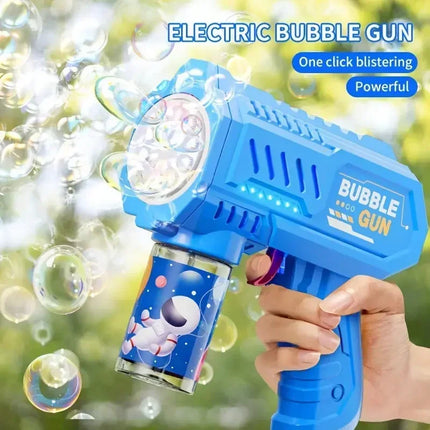 10-Hole Electric  Bubble Gun for Kids