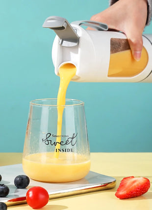 USB Rechargeable juicer with Stainless Steel Blades