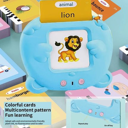 Kids Language Learning Talking Cards