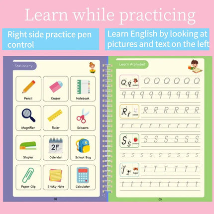 Kids Handwriting Practice Book