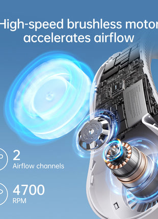 Rechargeable 5000mAh Neck Fan