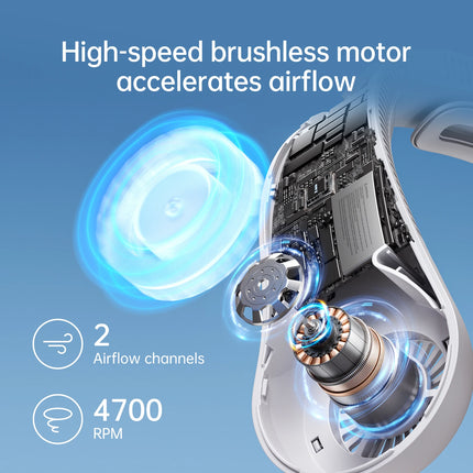 Rechargeable 5000mAh Neck Fan
