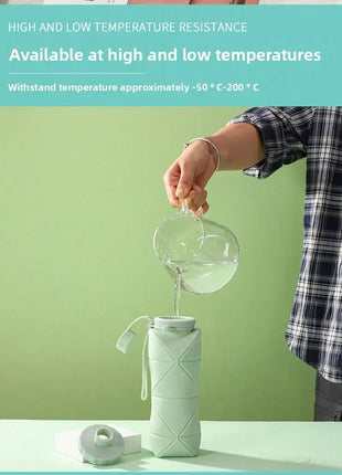 Silicon Portable Travel Smart Water Bottle