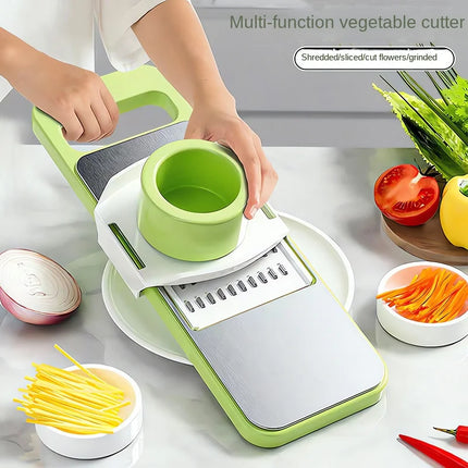 5 in 1 Stainless Steel Vegetable Slicer