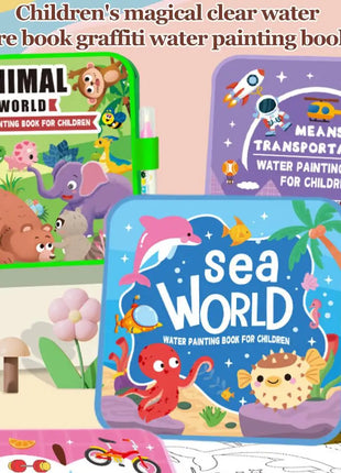 Magic Water Painting Book for Kids