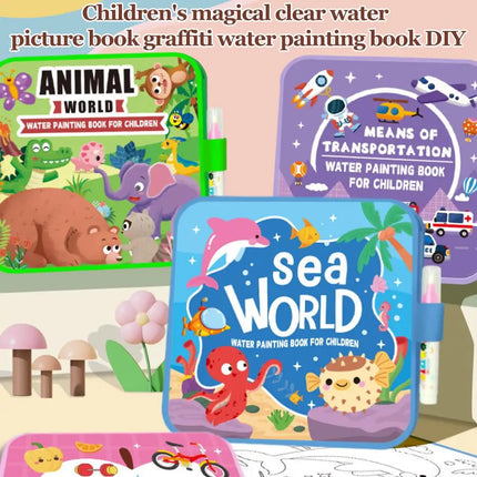 Magic Water Painting Book for Kids