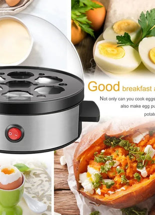 350W Electric Egg Boiler – 6 Eggs Capacity