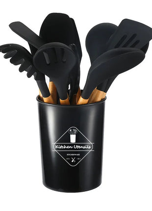 12-Piece Non-Stick Silicone Utensil Set