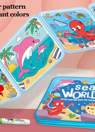 Magic Water Painting Book for Kids