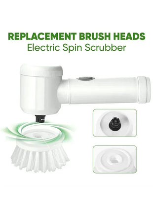 Rechargeable Kitchen Brush with 5 Heads