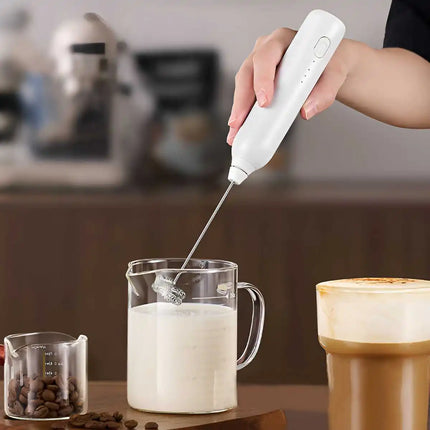 Rechargeable Electric Hand Coffee Mixer