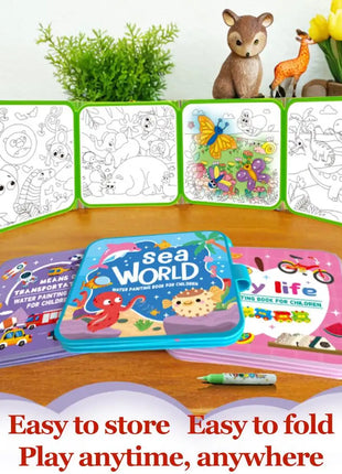 Magic Water Painting Book for Kids