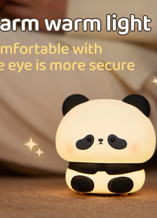 Panda USB Rechargeable  Touch Lamp with Timer