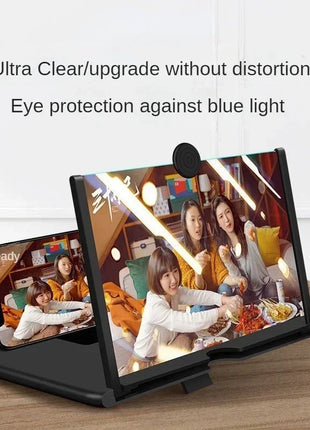 12"/10" Foldable Phone Screen Magnifier & Stand