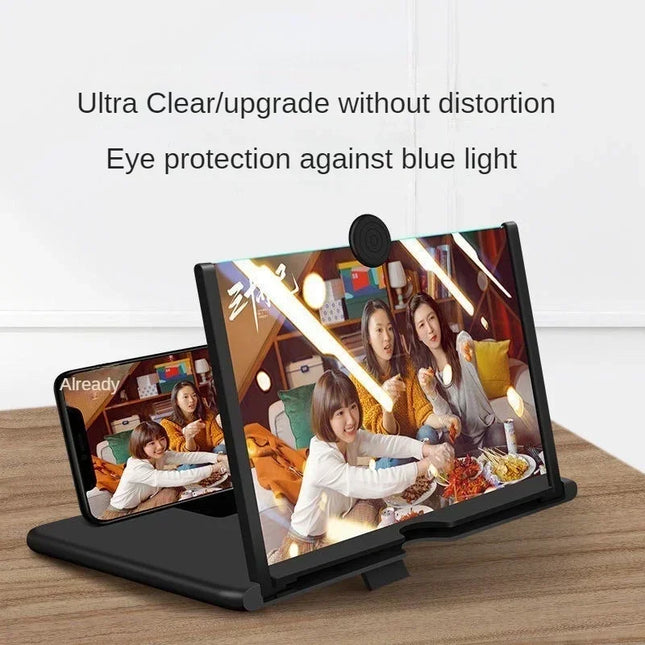 12"/10" Foldable Phone Screen Magnifier & Stand