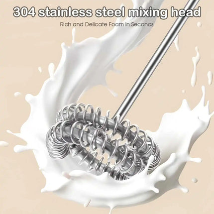 Rechargeable Electric Hand Coffee Mixer