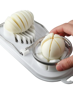 Multifunctional Stainless Steel Egg Slicer & cutter