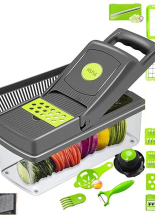 16-in 1  Multifunctional Vegetable Chopper Set