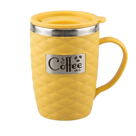 Eco Sip Stainless Steel Coffee Mug 400ml