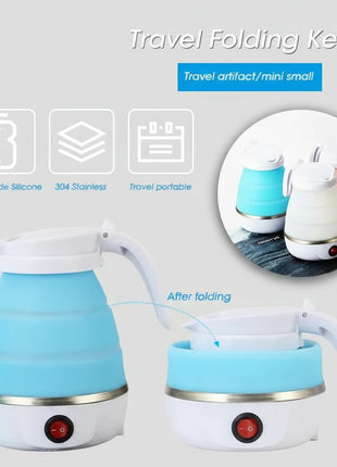 Foldable 600ML Travel Electric Kettle