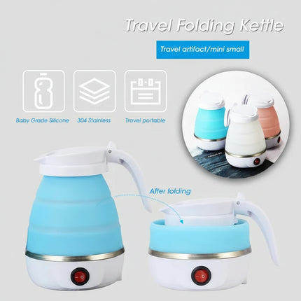 Foldable 600ML Travel Electric Kettle