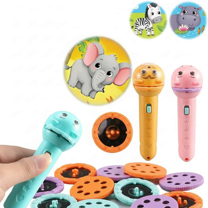 Kids Educational Projection Flashlight Toy