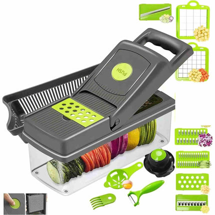16-in 1  Multifunctional Vegetable Chopper Set
