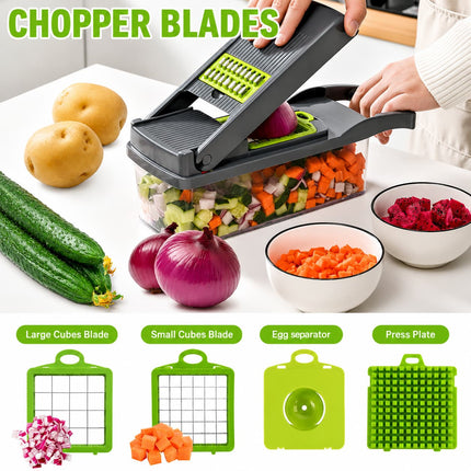 16 in 1 Multifunctional Vegetable Chopper
