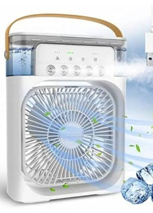 Portable USB Mini Fan 3-in-1 Cooler with Humidifier