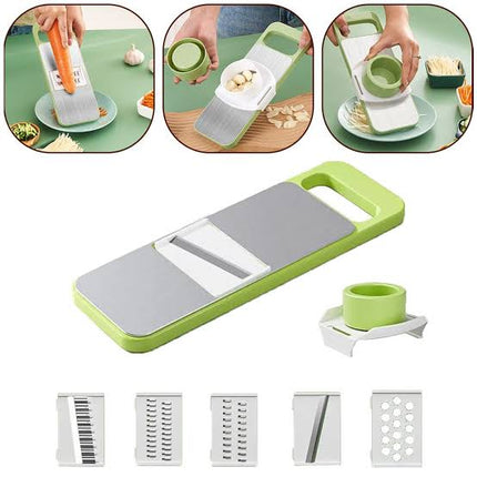 5 in 1 Stainless Steel Vegetable Slicer